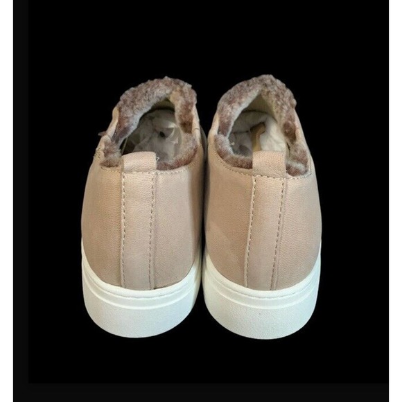 NATURALIZER Women’s CYPRESS Faux Fur Slip On Sneakers OATMEAL Size 10M NIB - Picture 4 of 9
